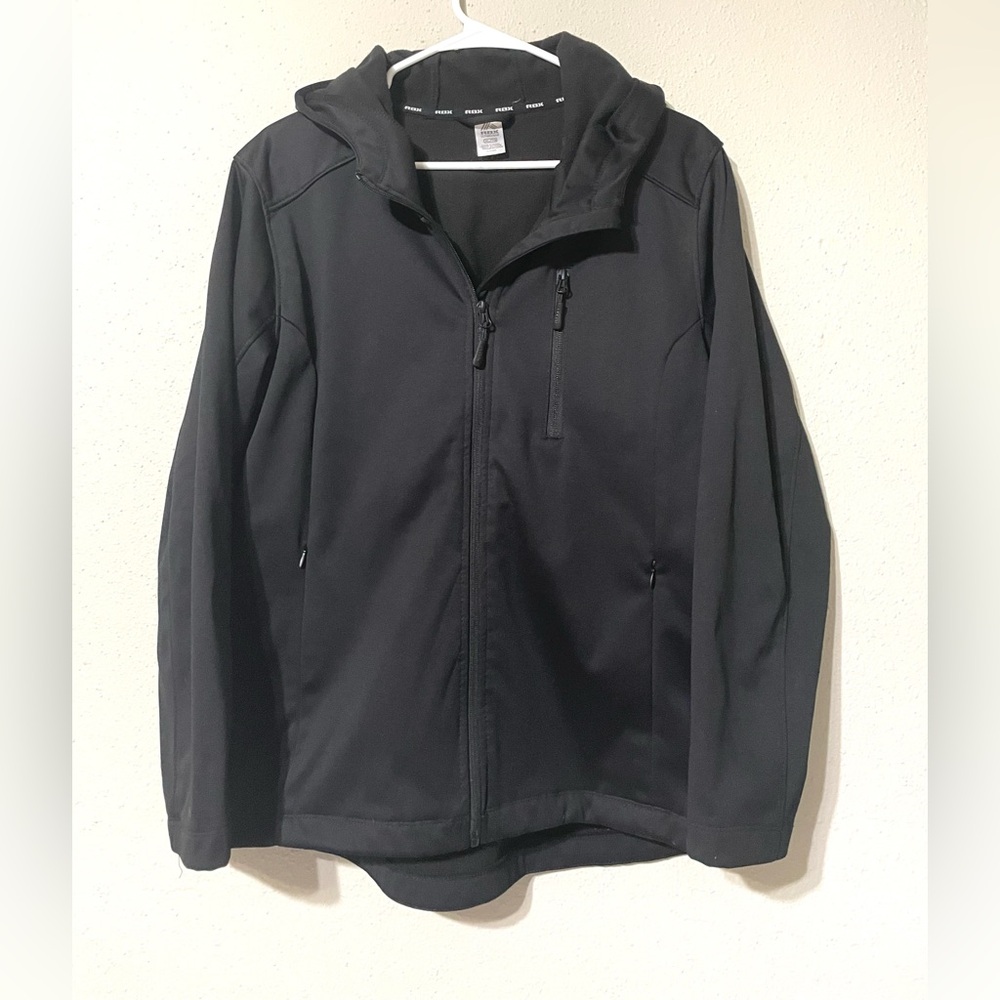 RBX Men's Black Hooded Jacket XL